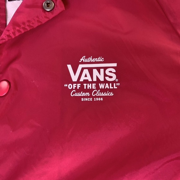 VANS OFF THE WALL Candy Pink Jacket /with a free mystery gift - Picture 10 of 11